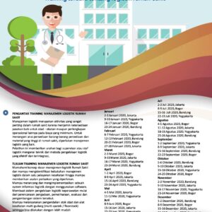 Training Manajemen Logistik Rumah Sakit : ( 22-23 Agustus 2022,Bogor)(29-30 Agustus 2022,Bandung)(9-10 September 2022,Jakarta)(14-15 September 2022,Yogyakarta)